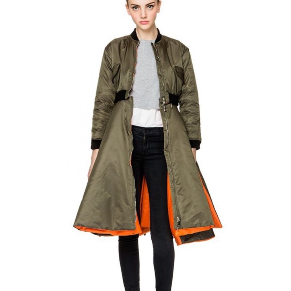 2-in-1 Bomber that can be styled as a dress!